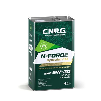 N-FORCE SPECIAL FO 5W-30 SN/CF; A5/B5 (КАН. 4 Л)